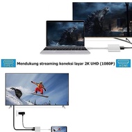 He13 nl-8 io-98 JH85 MeTiKo Converter USB 3 in 1 Type C To HDMI USB 3.0 TypeC 4K Adapter Viral