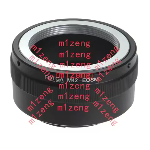 M42-EOSM Adapter Ring for m42 42mm mount lens to canon EF-M EOSM/M2/M3/m5/M6/M10/m50/m100/m200 Mirro
