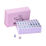 Mini Traditional Board Game Portable Travel Mahjong Sets For Friend Family