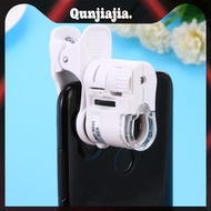 Universal 60X Phone Microscope Zoom Micro Camera Clip Lens with  LED Light