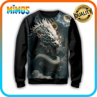 3D Dragon Animal Children's Sweater Dragon 3D Dragon Top N3D-11 _SW For Ages 1-12 Years