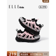 ELLE KIDS Children's Shoes 2026 Autumn Winter New Style Girls' Sports Shoes Children's Knob Casual S