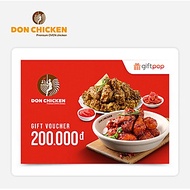 Giftpop - Phiếu Quà Tặng Don Chicken 200K