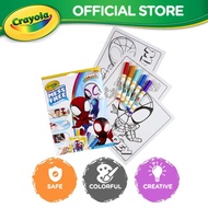 Crayola Color Wonder Coloring Pad & Markers, Spidey & His Amazing Friends, 18 Pages