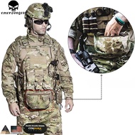 EmersonGear Outdoor Vest Belt Waist Pack Abdominal Debris Bag AVS JPC CPC Plate Carrier Pouch Camouf