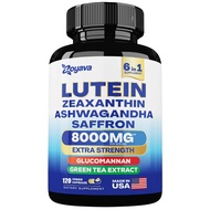 Zoyava Eye health supplement Lutein Capsules Advanced Lutein and Zeaxanthin Supplements / 8000 MG