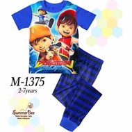 SummerBee Kids Pyjamas M-1375 BoboiBoy Galaxy