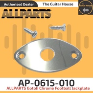 ALLPARTS AP-0615-010 Gotoh Football Jackplate, Chrome
