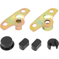 Bed Mounted Tailgate Hinge Roller Pivot and Insert Bush Cover Kit for F150 F250 F350 1997-2007 Rear 