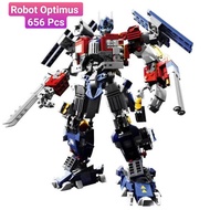 Assemble the 656-piece giant Optimus robot king puzzle - Wan Gao no.188033