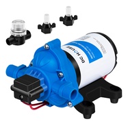DC HOUSE 12 Volt RV Fresh Water Diaphragm Pump 12V 3.5GPM 45PSI On Demand Self Priming Water Pressur