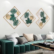 Bedroom Wall Hanging Metal Living Room Home Furnishing Three-Piece Set Kitchen Iron Light Luxury Sty