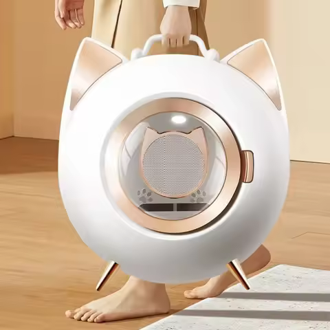 Large Capacity Pet Drying Box Universal Water Blower for Cats and Dogs High Air Volume Portable Pet 