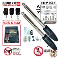 DIY KIT - D'NOR 712 DNOR 712 ( FULL SET ) AUTO GATE SWING ARM AUTO GATE DNOR712 AUTOGATE SYSTEM