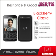 BlackBerry Classic Q20 JKRTK (-1 -2 -3 -4) ประกอบใหม่โทรศัพท์มือถือ16กิกะไบต์แรม2กิกะไบต์8MP กล้อง G