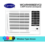 CARRIER WCARH009EEVC2 1.0hp Inverter Window Type Aircon (Compact)