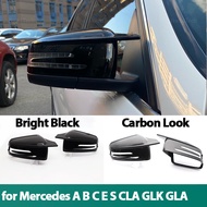 Rearview Mirror Cover Wing Side Rear view Mirror Cap Fit For Mercedes Benz W176 W246 W204 W212 W221 