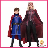 MYLITTLELASS Superheroes Avengers Dr.Strange Wanda Maximoff Witch Lycra Costume For Kids Adult