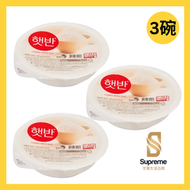 [3碗] CJ Hetbahn 即食白米飯 햇반 백미 210g 8801007310572 [平行進口] #韓國直送 #即食白飯 #微波加熱 #居家必備 有效期:27/01/2028