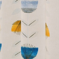 GRADE B 99.8% Blackout - A PAIR OF DIMPLE BLUE Curtains