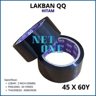 Selling QQ Black Duct Tape 2 Inch 45mm - Multipurpose Adhesive, Strong Adhesive, Not Easy to Remove 