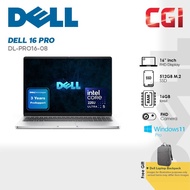 Dell Pro 16 (Ultra 5 225U, 16GB, 512GB, 16" FHD, Win11Pro) 3Y Pro Support & Onsite Service PC16250-U