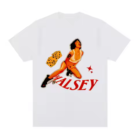 Halsey Safeword 2025 T-Shirt Women/Men Unisex Summer Fashion Clothing Casual Cotton Short Sleeve Tsh
