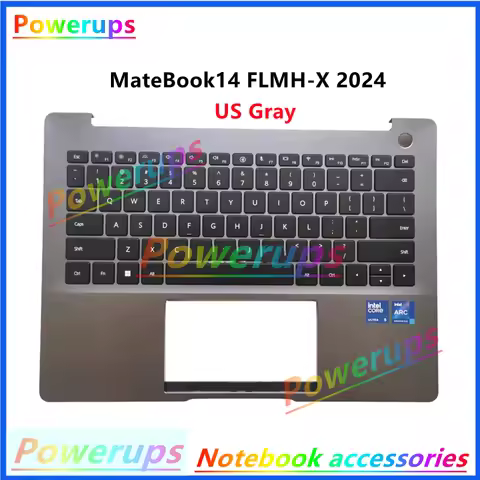 New Original Laptop/Notebook US Keyboard Upper/Palmrest For Huawei MateBook 14 2024 FLMH-X FLMH-16 F