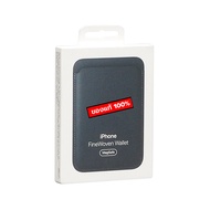 กระเป๋าสตางค์ Woven Wallet With Magnatic สำหรับ iphone ของแท้ กระเป๋าใส่บัตรไอโฟน woven wallet