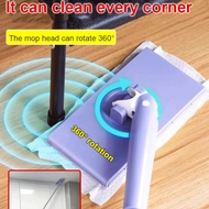 [No Touch] SL Auto Clip Mop/Floor Mop/Flat Mop/Washable Mop