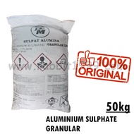 ALUM GRANULAR - tawas - 50kg- tawas kolam chlorine / tawas kolam renang / alat-alat kolam renang / k