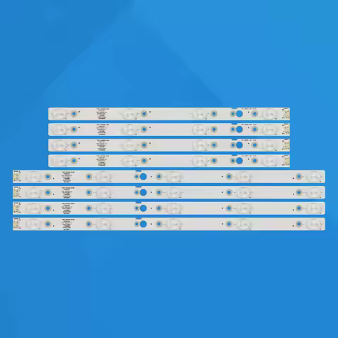 New 8pcs/Kit LED strips for 43 TV CRH-A4330300104L6CN Rev1.0 I CRH-A4330300105R6CN Rev1.0 7710-64300