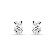 SK Jewellery Bunny Dreams 14K White Gold Earrings