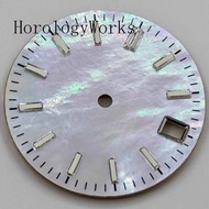 28.5mm Sterile Dial Luminous Fit NH35 NH34 Movement Fit 3/3.8/4.2 Oclock Crown Gold Pink Silver Blue