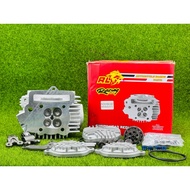 RED LEO W100 EX5 SUPER HEAD 4 VALVE CNC PORTING 17/19MM 19/21.5MM