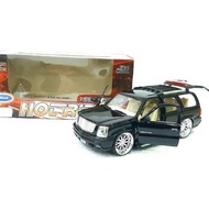 Welly 1:24 Cadillac Escalade 2002 Hot Rider Series Children's toy miniature car