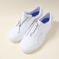 Keds PURSUIT ZIP LEATHER 皮革拉鍊懶人便鞋 冰川白 WH68978