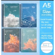 A5 Ring Notebook / Journal Notebook / A5 Spiral Notebook