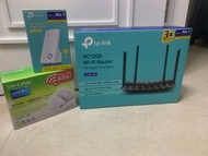TP-Link Router AC1200+TL-WPA281KIT+TL-WA850RE