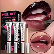 9Colors Matte Peel-Off Lip Gloss - Natural Lip Glaze Tattoo - Trendy Berry Lipstick - Quick Drying N