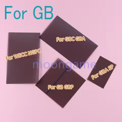 30pcs Polarized Filter Film Sheet For Gamboy GB DMG Polarizing For GBA GBC GBASP NGP WSCC