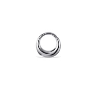 PiercingRoom by Jay จิวห่วงพระจันทร์เสี้ยว Crescent Moon Plain Titanium G23 Clicker ห่วงล๊อคไททาเนีย