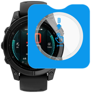 Imak for Garmin Fenix 8 Solar 47mm/Fenix E 47mm/Fenix 8 AMOLED 43mm 47mm 51mm Film Tempered Glass Fr