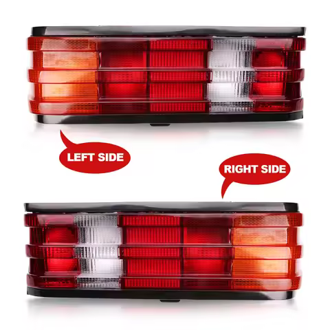 Car Rear Brake Lamp Reverse Stop Light Shell without Bulbs For Benz W201 190E 1982-1993