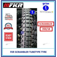 FKR MOTORCYCLE TAYAR SH SCRAMBLER 350-18, 3.50-18 TUBE TYPE TYRE [ TAYAR 2024 ] - STRONGHOLD