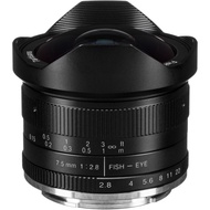 7artisans Photoelectric 7.5mm f2.8 Fisheye Lens ( For SonyE , EOS-M , FUJI FX, Micro 4/3)