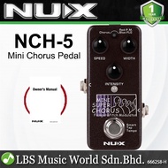 NUX NCH-5 Mini SCF Super Chorus Flanger and Pitch Modulator Electric Guitar Effects Pedal (NCH5 NCH 
