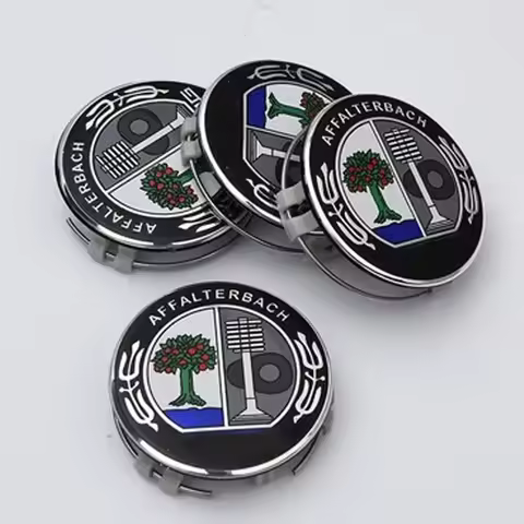 4pcs For AFFALTERBACH AMG Sticker AMG Wheel Center Cap 75mm AMG Hub Cap For Mercedes Benz W212 W464 