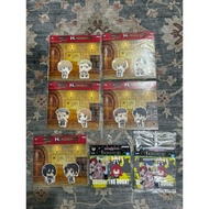 Original Ichiban kuji attack on titan and bocchi the rock stickers [PRICE FOR ALL]