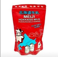 หัวนมผง ผงนมฮอกไกโด นมผงกลิ่นนมฮอกไกโด Meiji Hokkaido Milk ขนาด 480g.